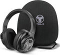Over Ear Bluetooth Wireless Headphones with Microphone, Active Noise Cancelling, Black W45995