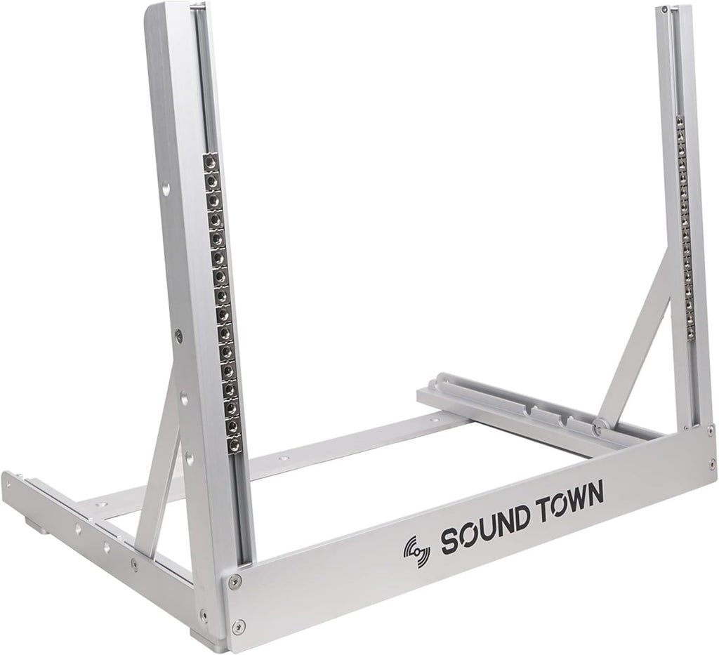 Aluminum 2-Post Desktop Open-Frame Rack E92380