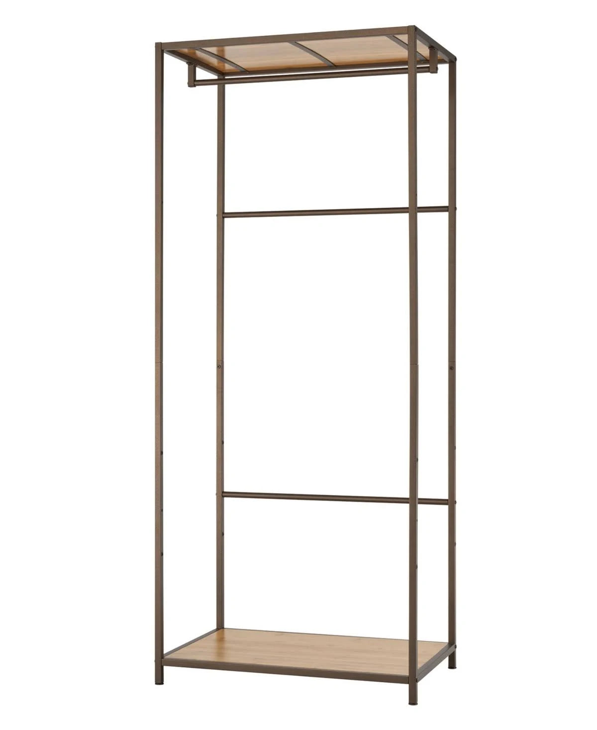 Bronze Anthracite Bamboo Garment Rack R8471