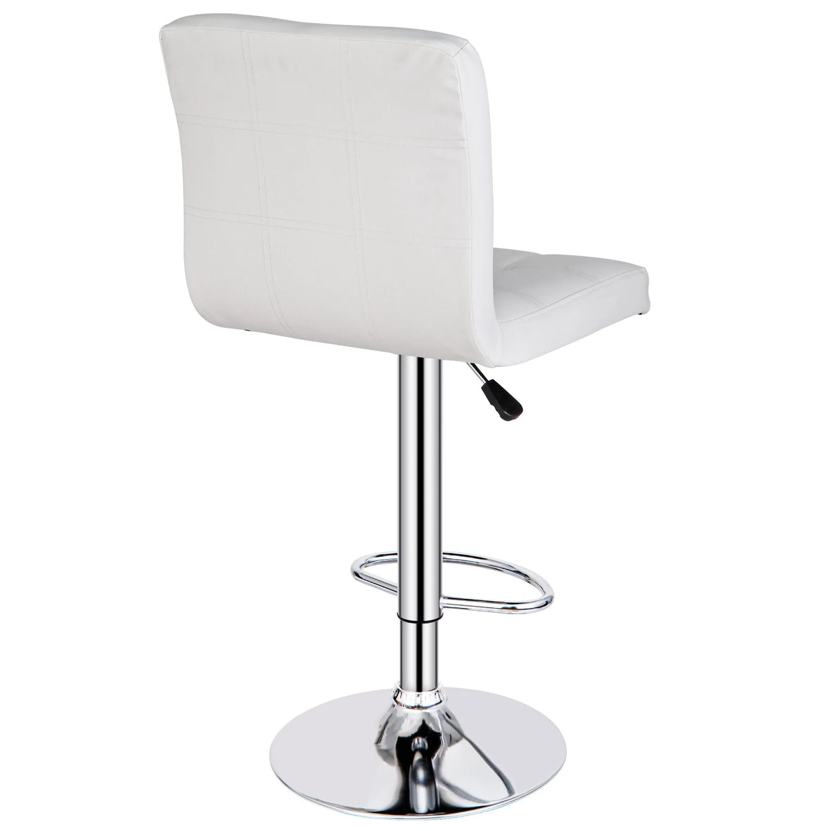 Set of Two Height Adjustable Armless Swivel Bar Stools X7581