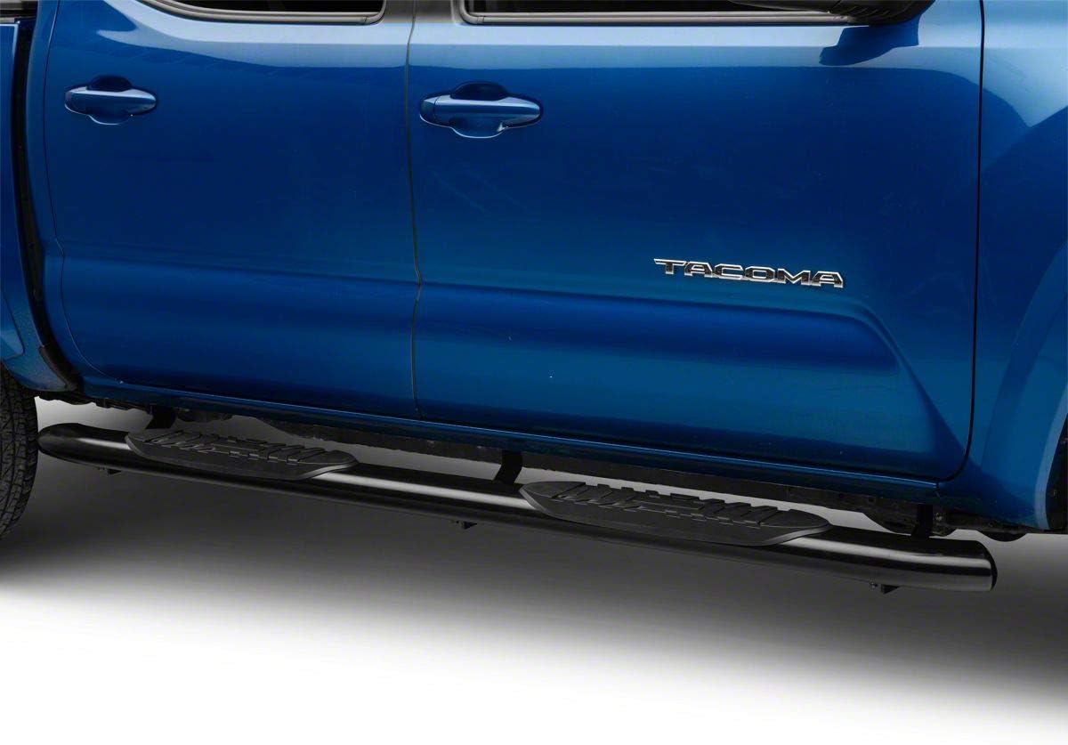 Black Oval Bent End Side Step Bars J22635