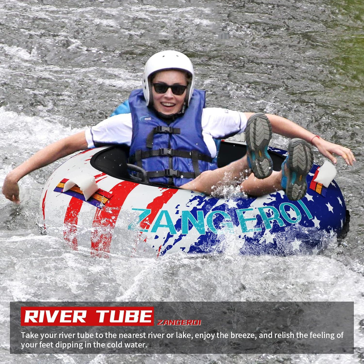 Heavy Duty 42-inch River Tube with Cover L877429