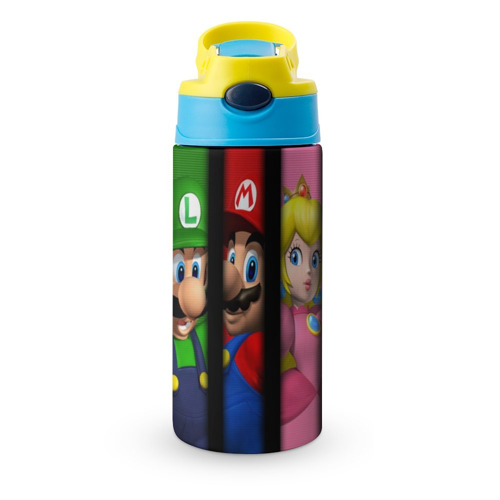 Insulated Stainless Steel Water Bottle With Straw Y374
