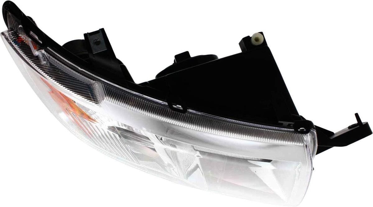 Headlight Assembly Compatible with 2007-2010 Ford Edge Halogen Chrome Passenger Side K186075