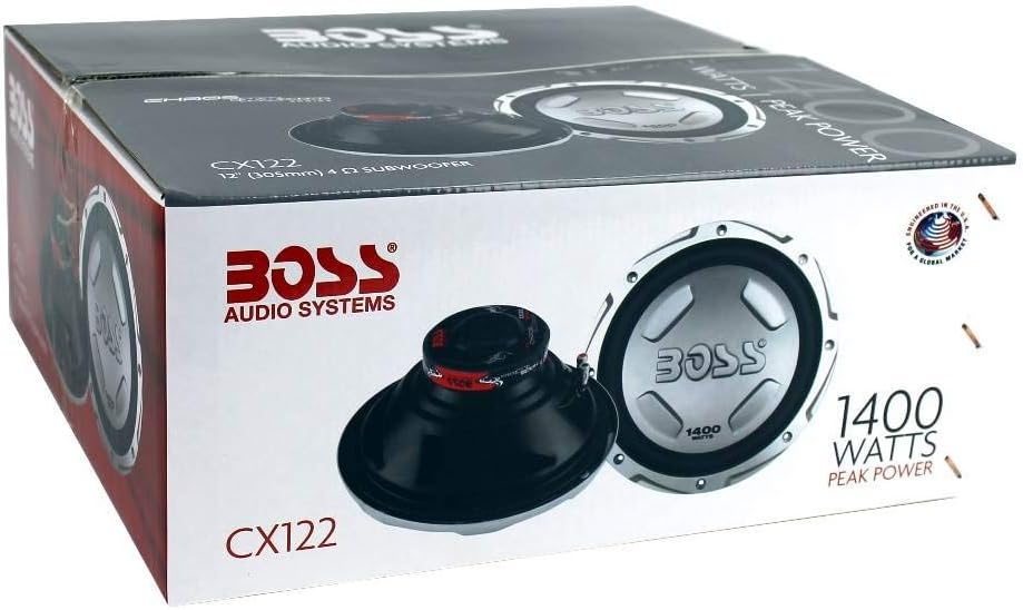 2800 Watt Car Power Subwoofer PAIR I22157