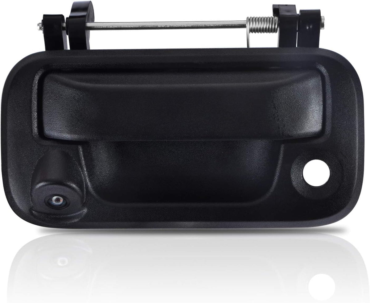 Black Tailgate Backup Reverse Handle with Backup Camera for Pickup Truck Pack of 2 Q50034