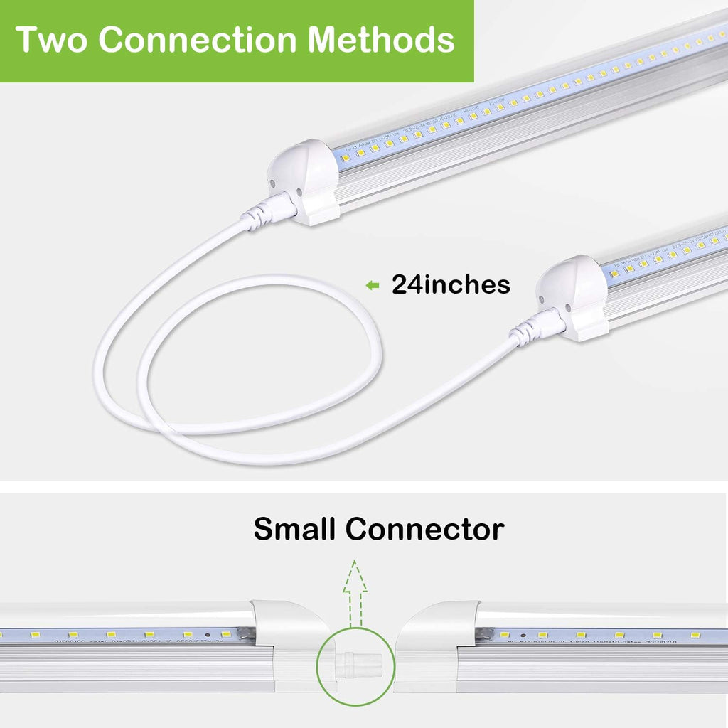 4FT LED Shop Light, 40W, 6500K, 10 Pack O8322