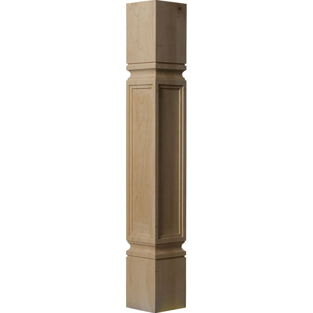 Cherry Raised Panel Cabinet Column O1649