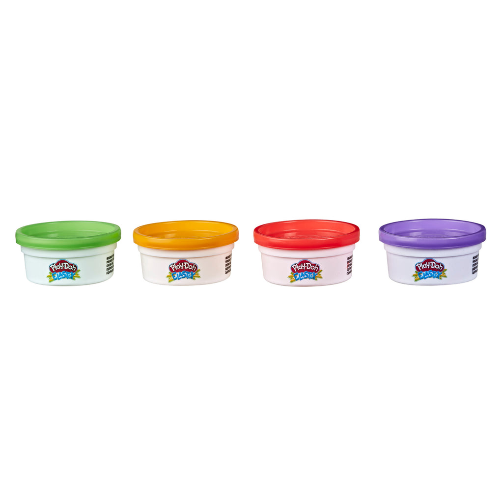 Play-Doh Elastix 4 Cans of Dough T989805