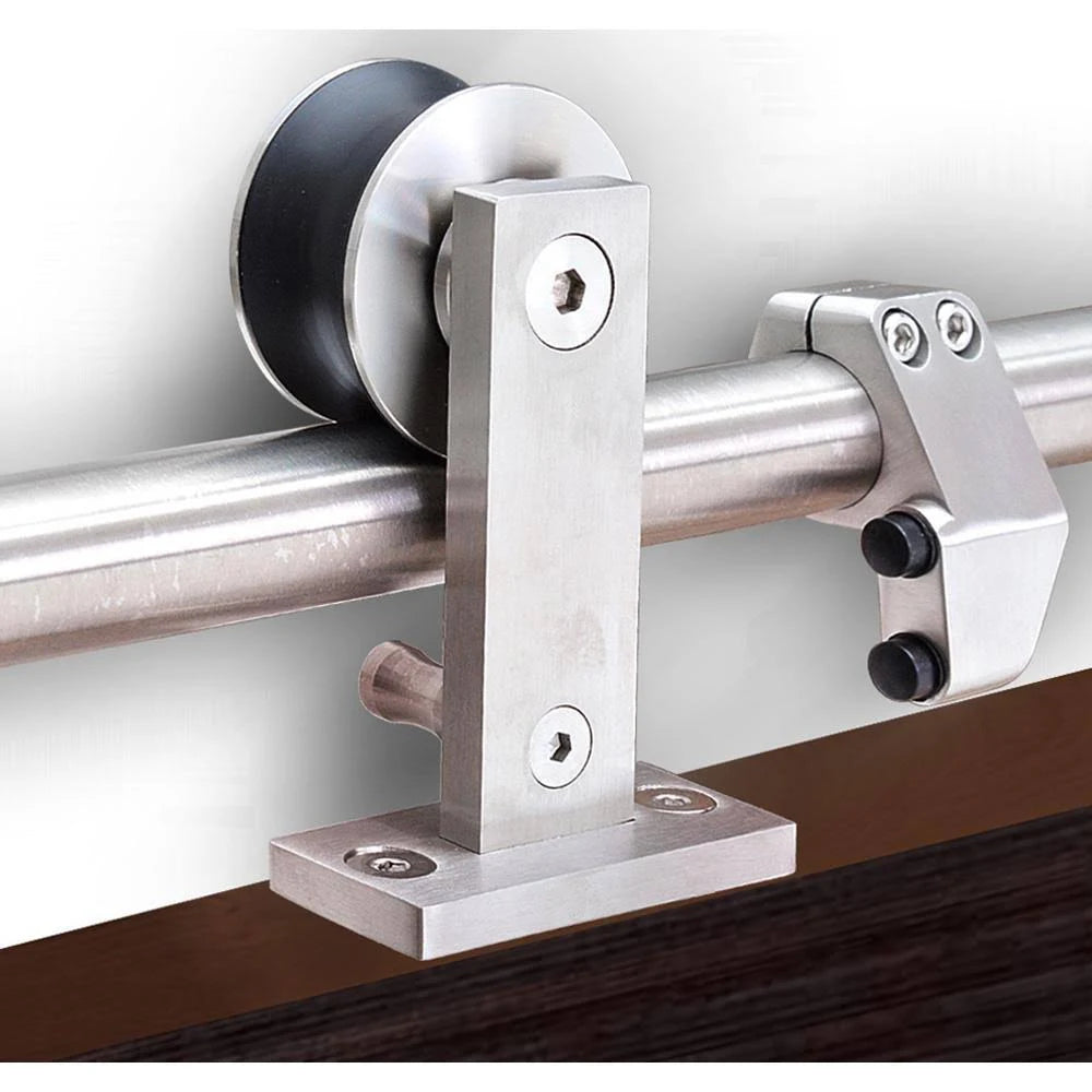 Stainless Steel Barn Style Sliding Door Track and Hardware Set L7727