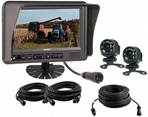 2-Camera Observation System with 7" LCD Monitor and 2 CMOS Cameras E8203