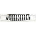 Chrome Shell Grille Assembly with Painted Dark Gray Insert I943