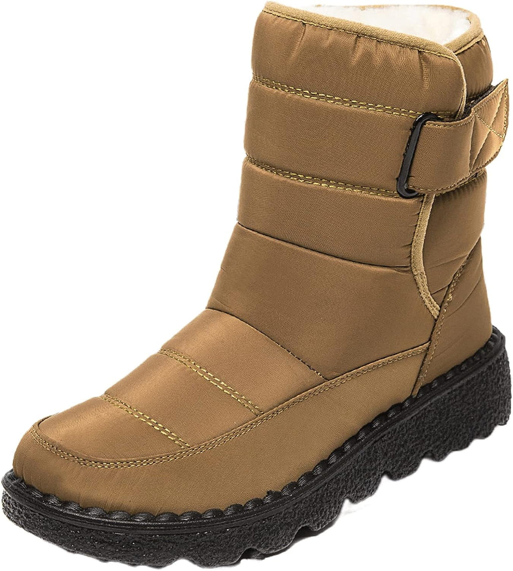 Waterproof Fur Lined Winter Ankle Boots X450703