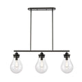 Matte Black 39 inch Island Light R498017