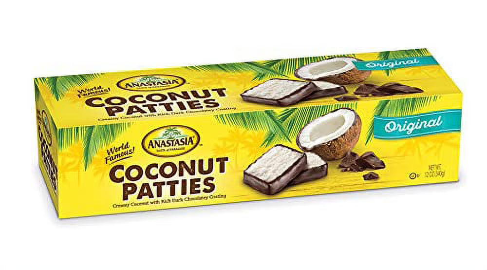 Coconut Patties, Original, 12-Ounce (Pack of 4) F86836
