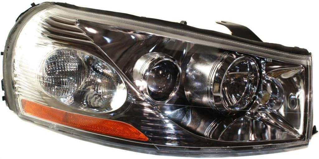 Saturn L300 Headlight 2004 2005 Pair Driver and Passenger Side M5476