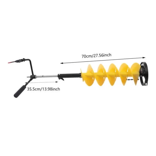 Ice Drill Auger Bit 8'' with Drill Adapter Q154241