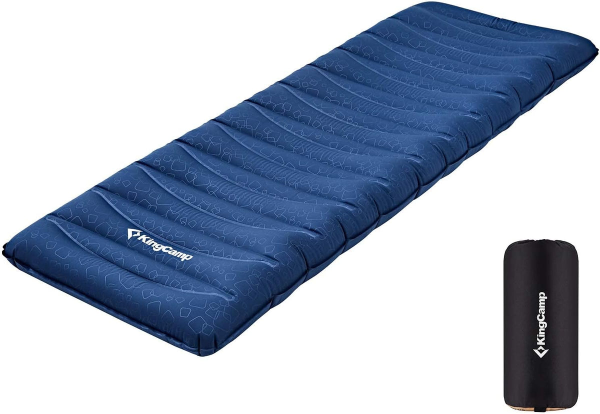 Lightweight Inflatable Camping Sleeping Pad with Foot Press J6948