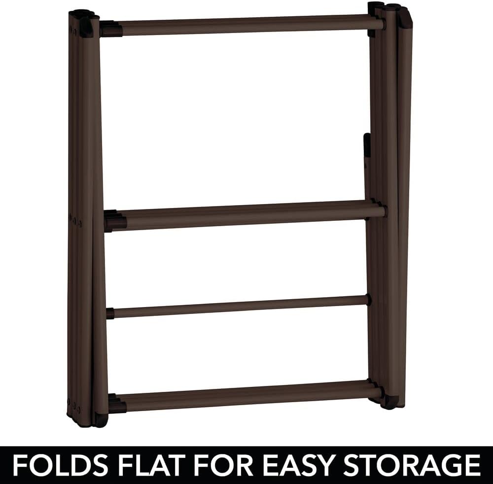 Bronze Tall Foldable Laundry Drying Rack B43139