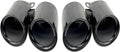 Black Stainless Muffler Tail Tip Exhaust Pipe C9759