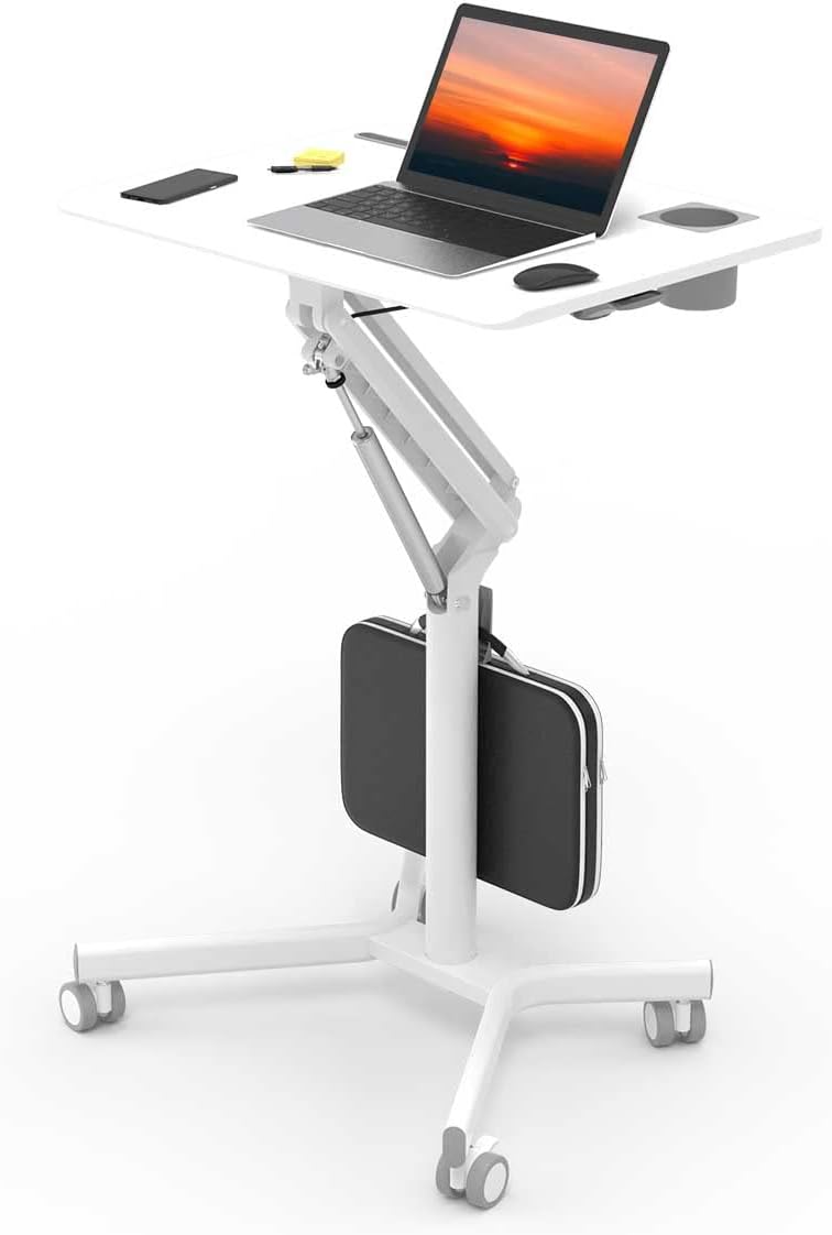 Portable Laptop Desk with Wheels B9668