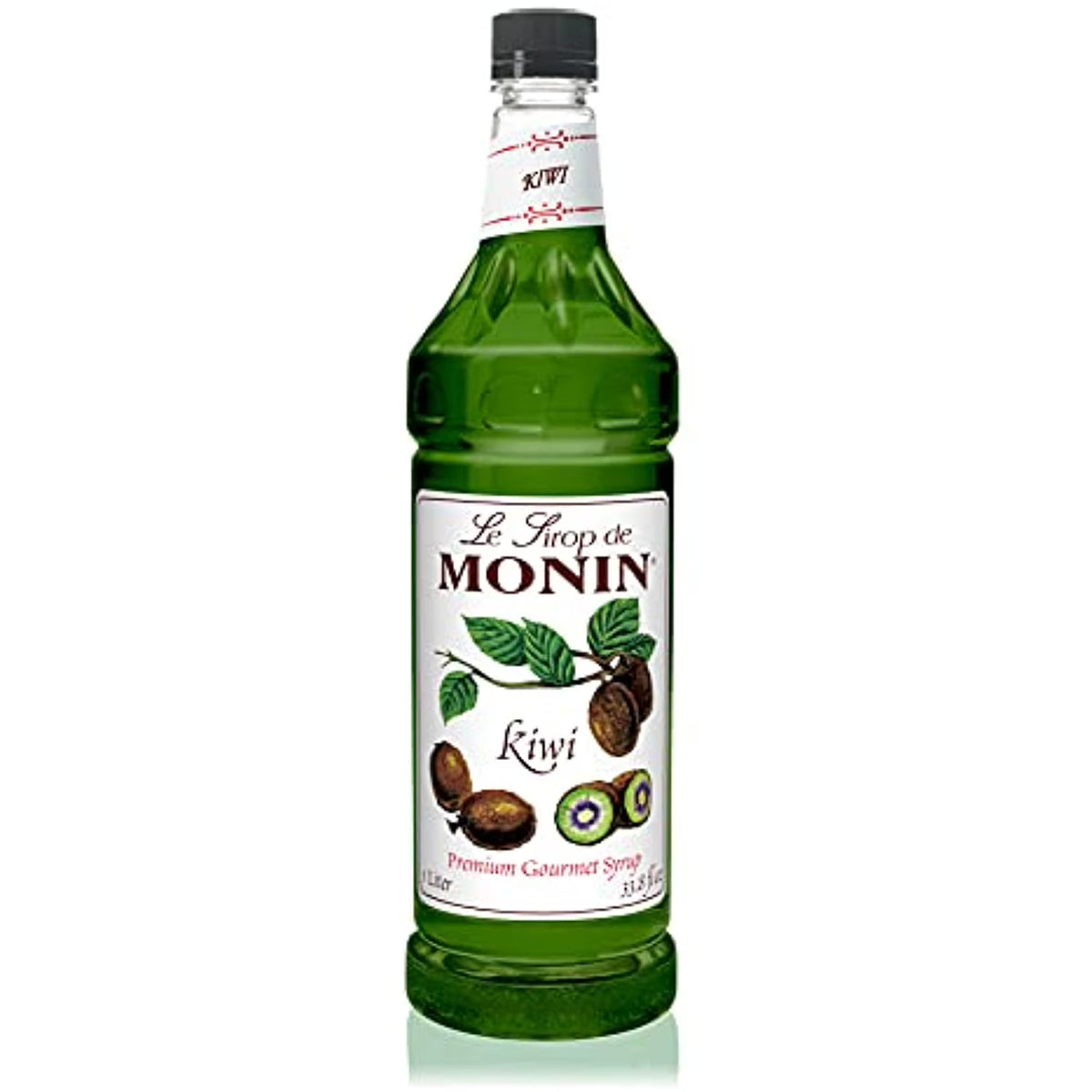 Kiwi Flavored Syrup, 33.8-Ounce Plastic Bottle U884010