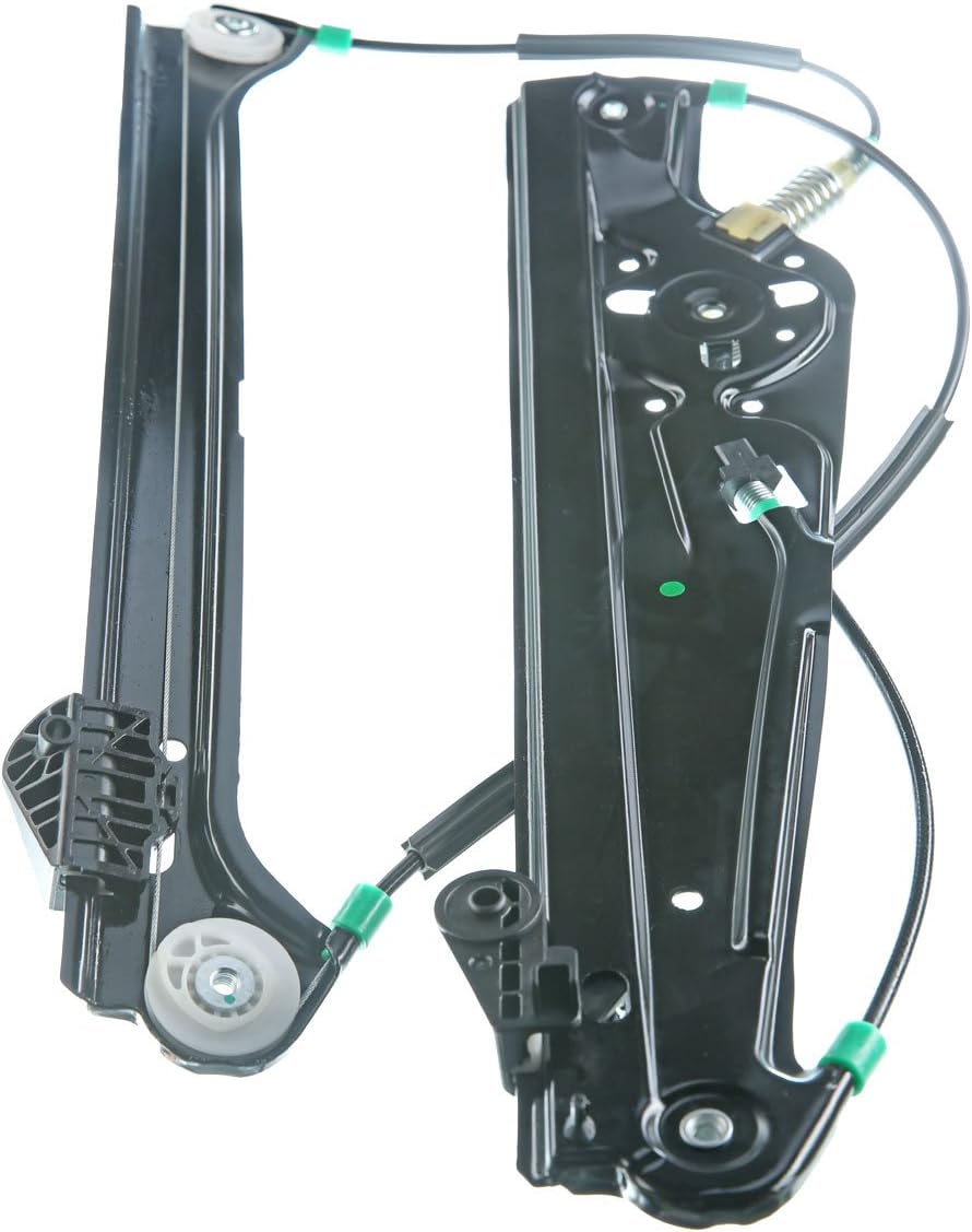 Front Left Driver Side Power Window Regulator without Motor Pack of 2 N396