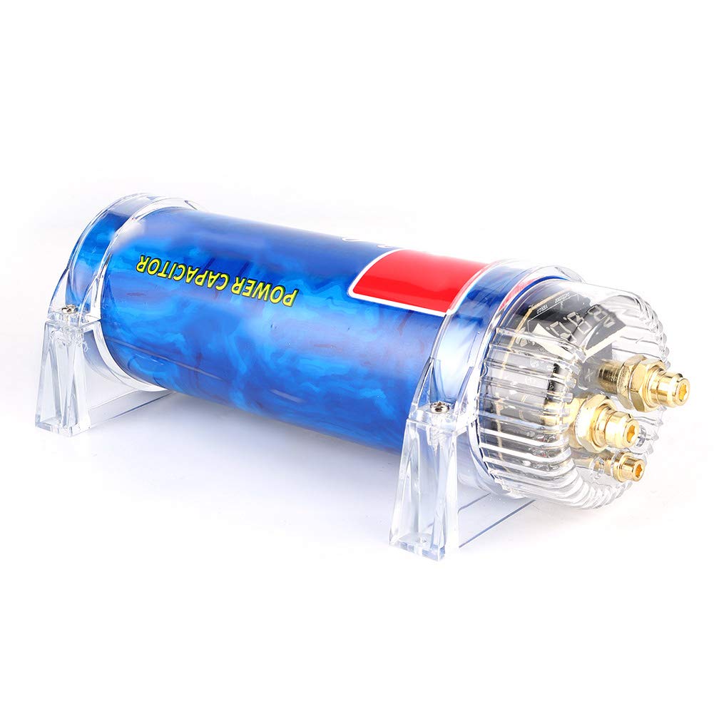3.0 Farad Aluminum Alloy Car Audio Capacitor Pack of 2 P8242