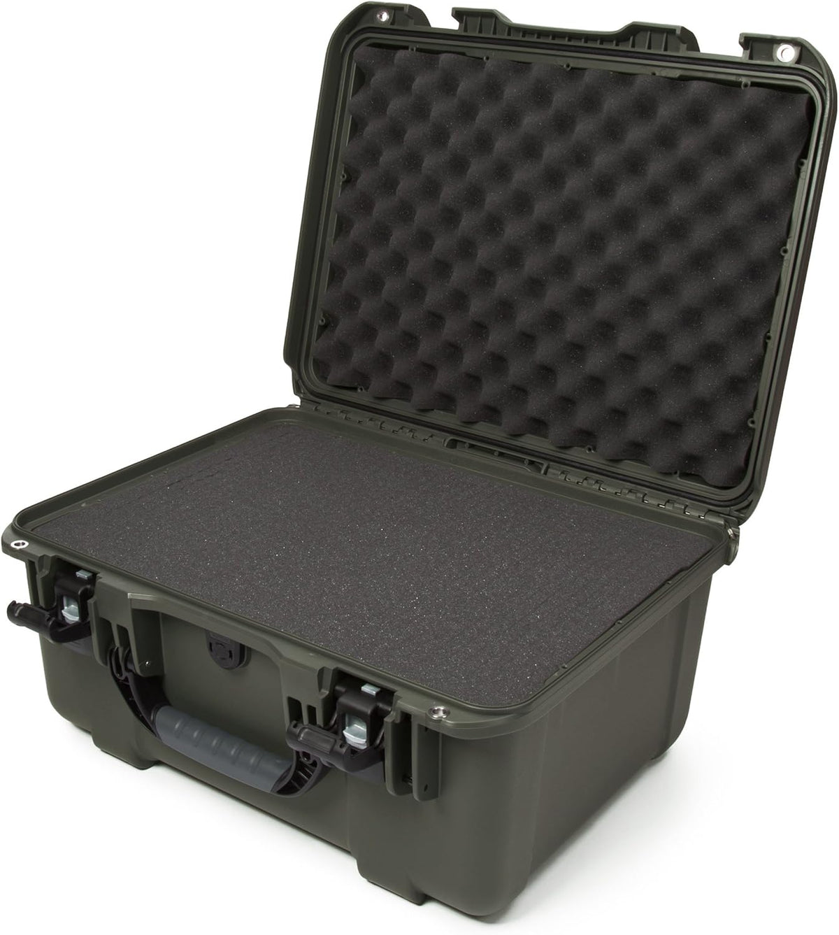 Yellow Waterproof Hard Case with Lid Organizer and Padded Divider U38788