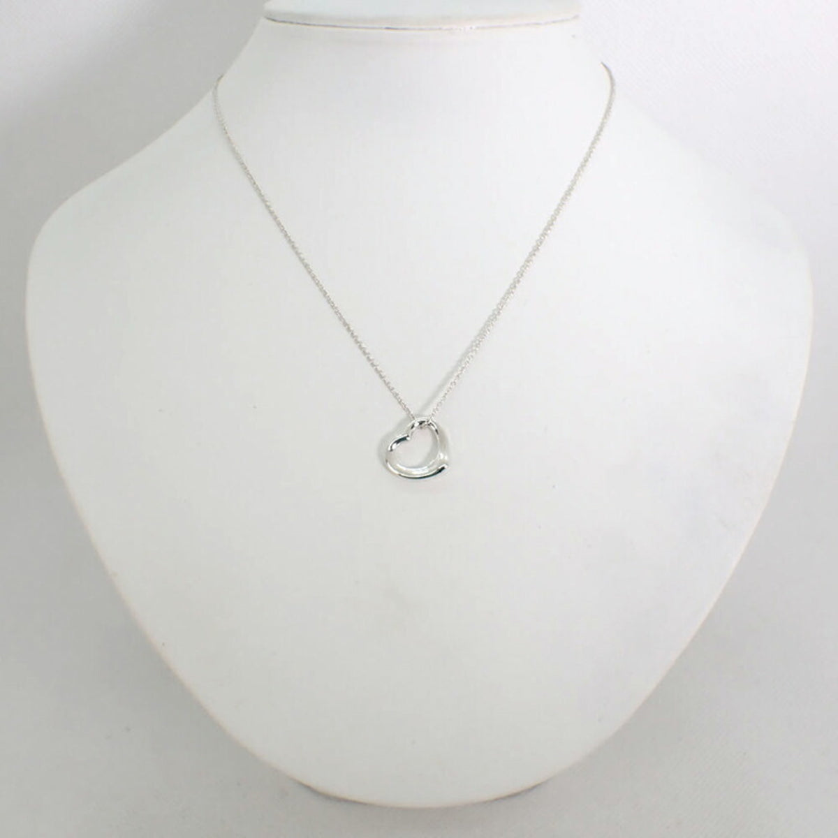 925 Open Heart Pendant Necklace Y98224