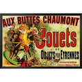 Framed Vintage Advertisement D695