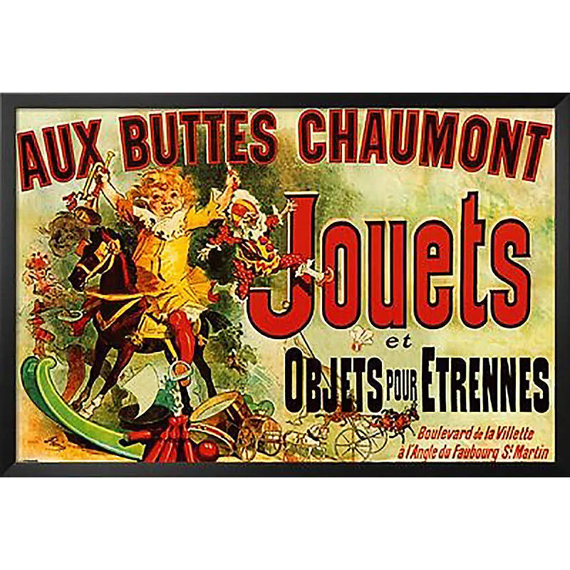 Framed Vintage Advertisement D695
