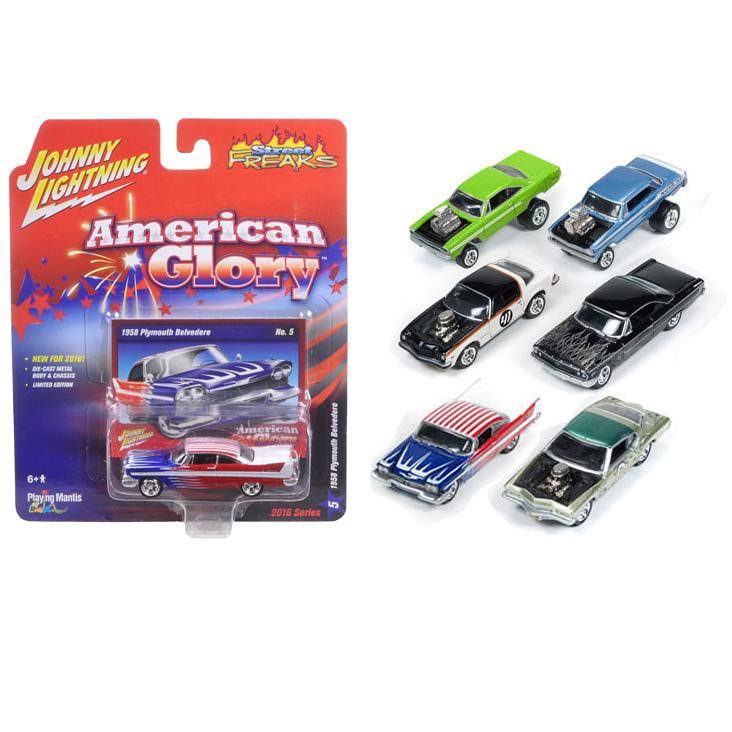 Set of 6 Diecast Model Cars B37871
