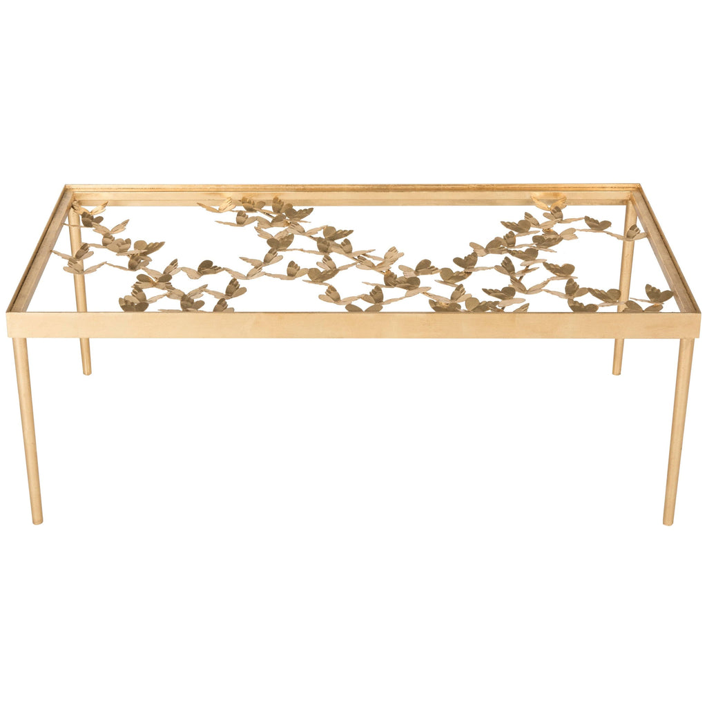 Gold Butterfly Coffee Table H4737