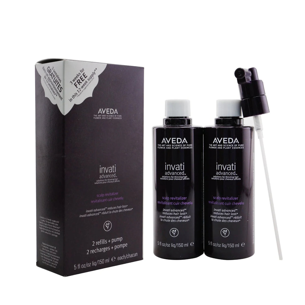 Invati Advanced Scalp Revitalizer 2x150ml Q691611