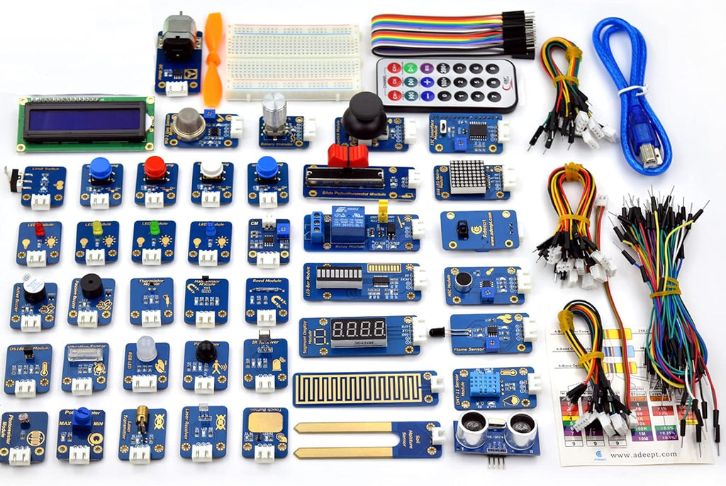 42 Modules Sensor Starter Kit with PDF Guidebook X458