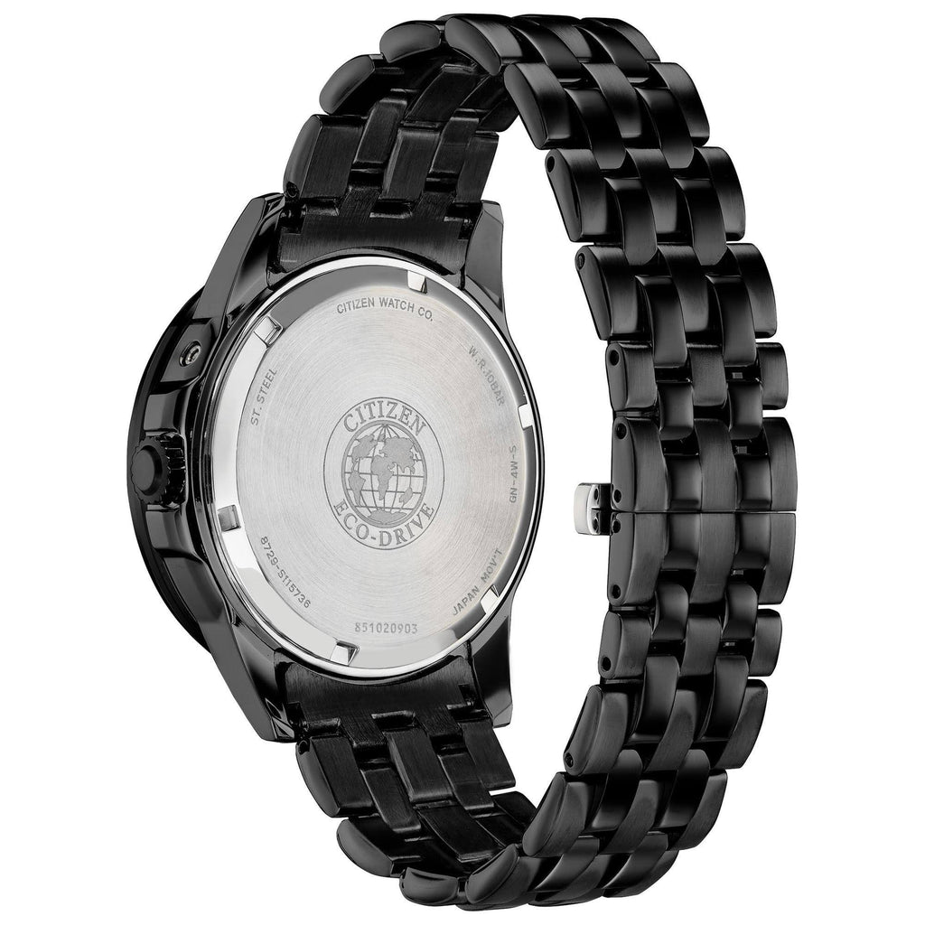 Black Stainless Steel Watch L555738