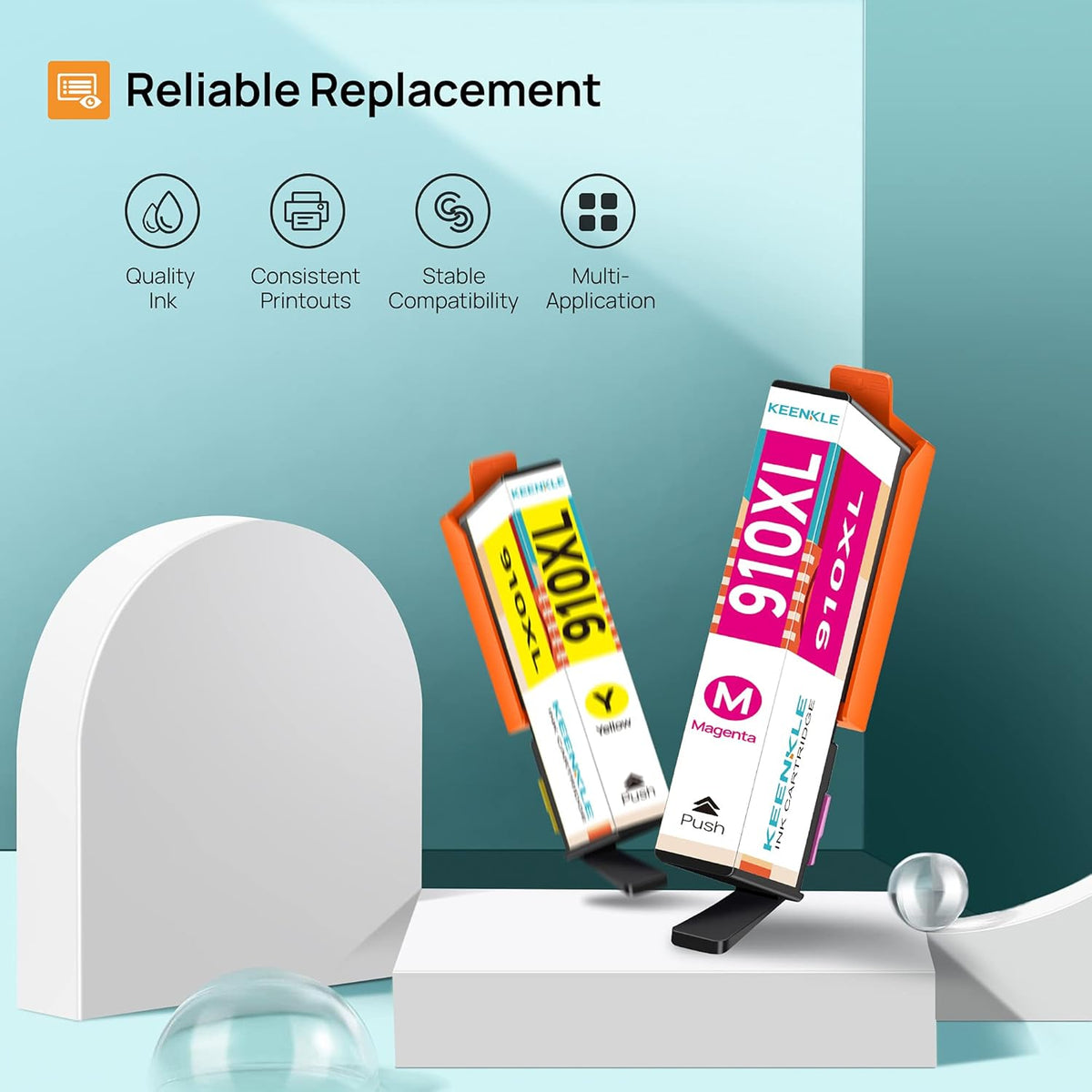 Remanufactured Ink Cartridge Replacement for HP 910XL Printer N617