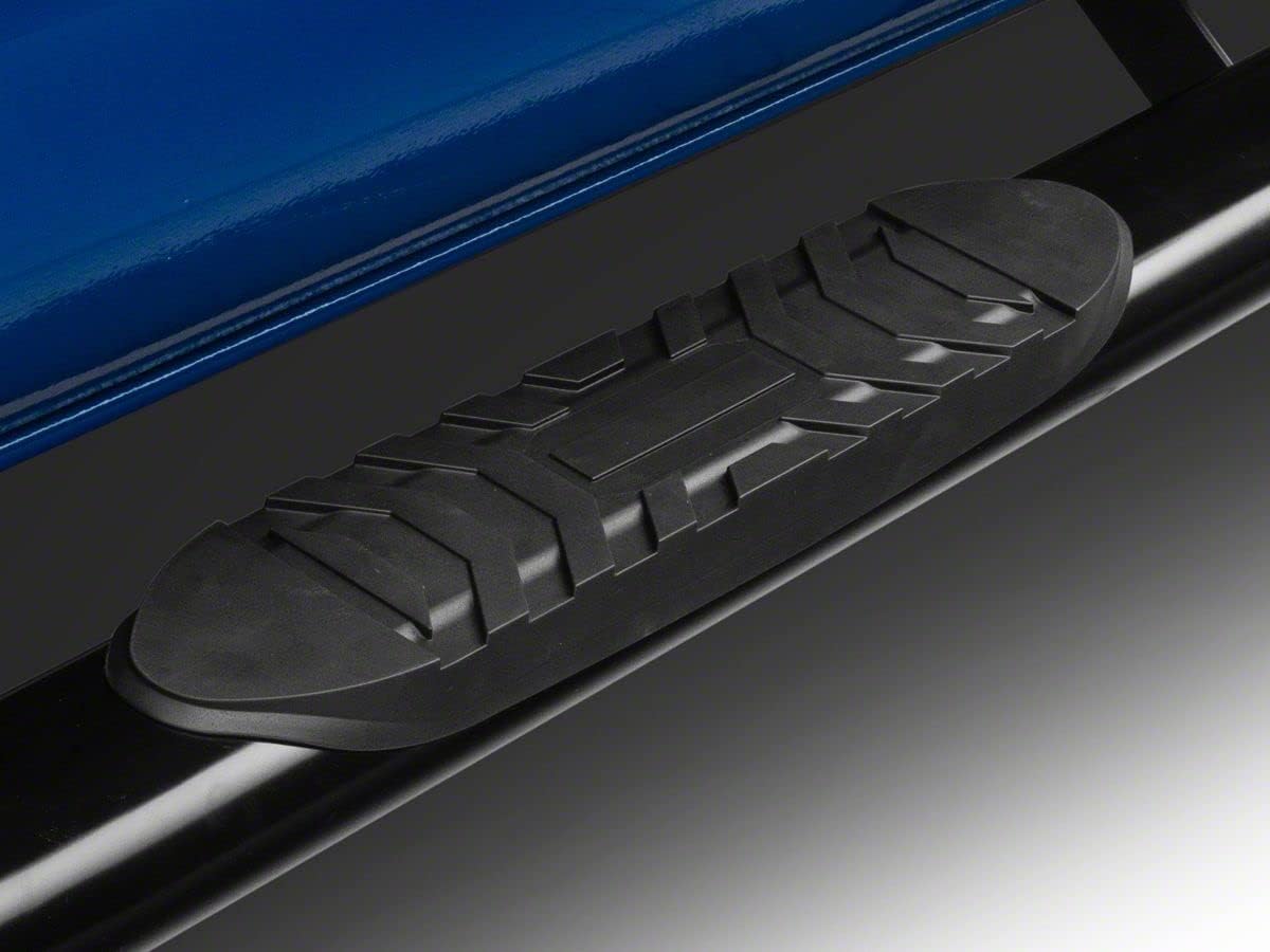 Black Oval Bent End Side Step Bars J22635