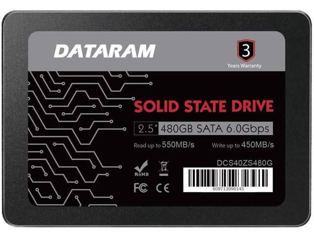 480GB 2.5 SATA SSD Solid State Drive U59367