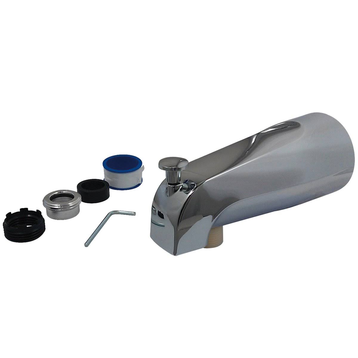 Chrome Diverter Tub Spout H2016