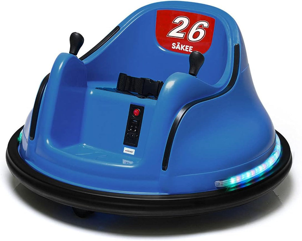 Turquoise 12V Electric Ride on Car for Kids F74297