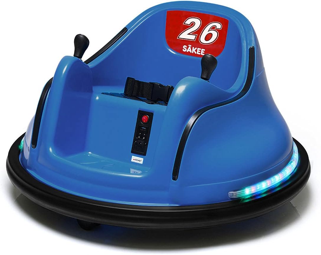 Turquoise 12V Electric Ride on Car for Kids F74297