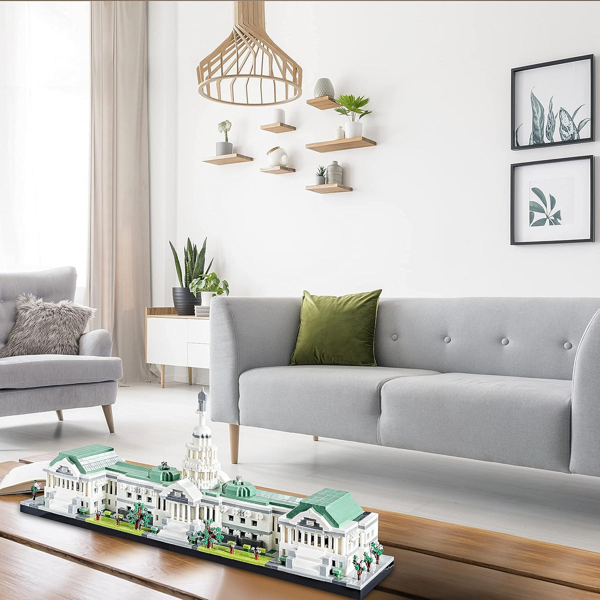 Micro Block Capitol Architecture Model Kit K873074