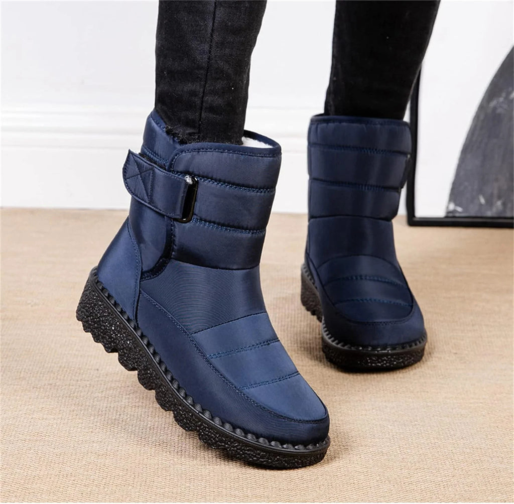 Waterproof Fur Lined Winter Ankle Boots X450703