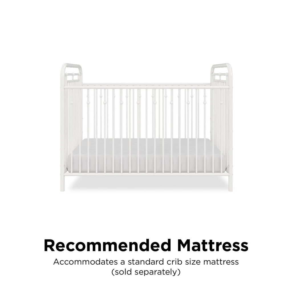 White Metal Crib R10284