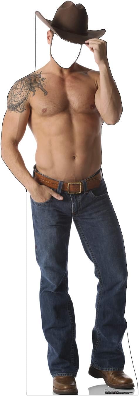 Cowboy Stand-in Cardboard Cutout Standup Pack of 2 N106738