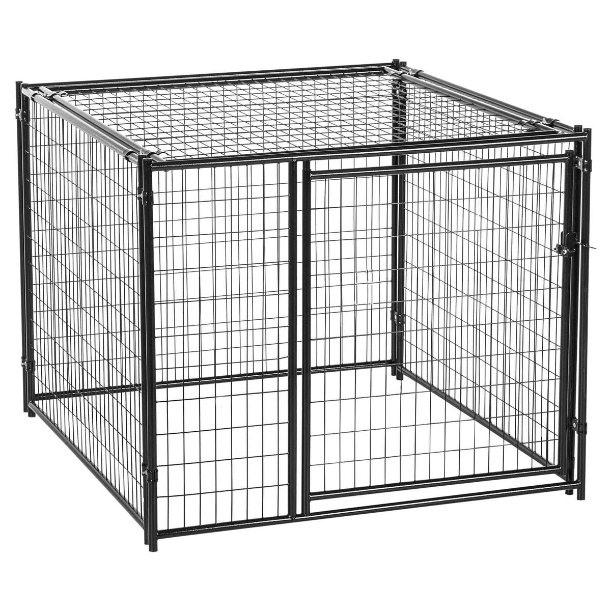 Modular Kennel with Predator Top, Black G3787