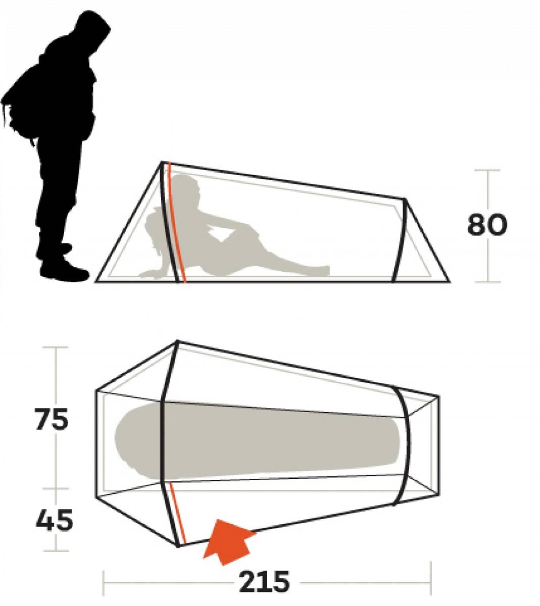 Light Grey Tent B104434