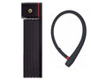 Steel Folding Bike Lock and Bicycle Cable Lock Kit Y9465